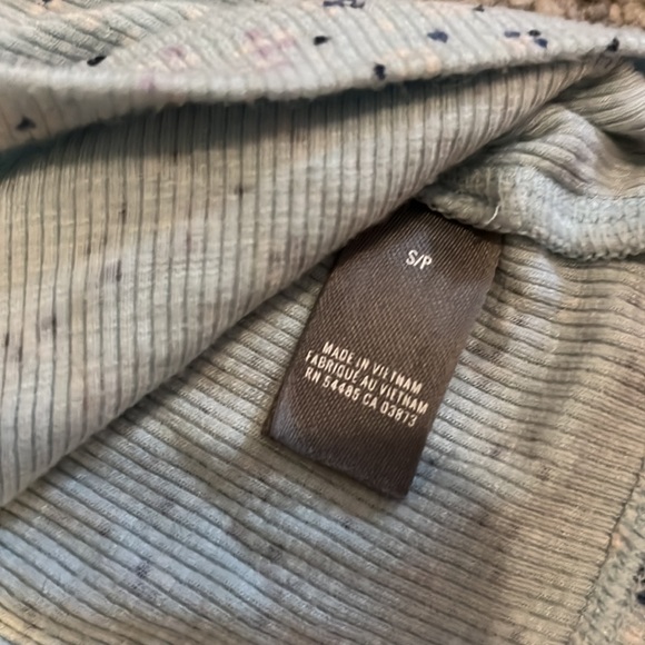 Light Blue Floral Tank Top - Picture 3 of 3